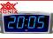 Zegar,budzik sieciowy LED XONIX 1811 Niebieski LED