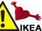 #IKEA FAMNIG PODUSZKA SERCE JASIEK PODUSIA PREZENT