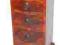Meble Kolonialne z Indii Szafka z 5szuf. 30*30*70