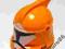 =F86= Nowe LEGO Orange Headgear SW Clone 61189pb08