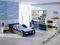 Lóżko dzieciece KUBA lózka samochód pokój szafa