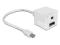 ADAPTER DISPLAYPORT M -> DISPLAYPORT F + MINI F