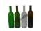Szklane butelki do wina 0,75L - 4 kolory !!!