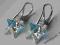 Swarovski Star gwiazdki 20 mm kolczyki ~3 kolory~