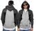 ECKO HOODY ZIP GREY bluza kaptur skate hip-hop L