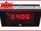 Zegar, budzik sieciowy LED XONIX 0930 + termometr