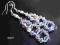 Kolczyki Swarovski,ŚLUBNE Biżuteria ślubna