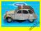 CITROEN 2CV SREBRNY MODEL 1:24 WELLY AUTOKOLEKCJA