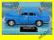 WARSZAWA 224 NIEBIESKA  MODEL 1:34 WELLY KOLEKCJA
