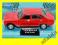 PEUGEOT 504 CZERWONY MODEL '75  1:34 AUTOKOLEKCJA