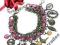 Bransoletka CHARMS new look zawieszki zegarek