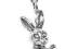 Zawieszka Charms Srebro 925 Zajączek Kroliczek :]