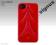 SwitchEasy CapsuleRebel Etui iPhone 4/4S czerwone