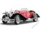MERCEDES BENZ SSK 1928 1-18  Bburago Gold czerwony