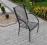 Krzesło ogrodowe Krzesło z metalu - bardzo wygodne