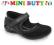 ECCO BALERINKI VIBRATION KIDS CZARNE 36 MINIBUTY