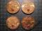Monety Zestaw  5 10 15 20 denary + bursztyn Gdańsk
