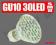 ŻARÓWKA DIODOWA GU10 30 LED LEDY DIODA SMD 230V