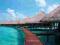 Ville na Oceanie, Maldives -tapeta 183x254 cm