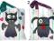 torba EKO potworek UGLYDOLLS love monster WZORY !!