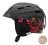 Kask narciarski GIRO DECADE czarny kwiat roz M