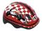 Kask SPOKEY dziecięcy rowerowy czerwony 47-56