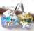 SWAROVSKI  SERCA CRYSTAL AB KOLCZYKI SREBRO