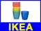 ### IKEA KALAS ZESTAW 6 KUBKOW ZABAWKI DLA DZIEC