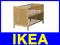 ## IKEA LEKSVIK ŁOŻECZKO Z MATERACEM DLA DZIECI