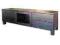 KOMODA TV DĘBOWA 180X45X50cm CZERŃ MEBLE DĘBOWE