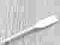 4794b White Boat Oar with Bar Handle