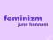 FEMINIZM - JUNE HANNAM