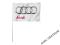 # ORYGINALNA LOGOWANA FLAGA AUDI NOWE LOGO 150x100