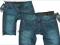 Męskie spodnie dżinsowe jeans HH-M616-8 pas 78