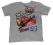 DISNEY CARS T-SHIRT SZARY DLA CHŁOPCA 5-6 LAT