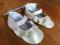 Buty Buciki Baleriny dziewczęce do chrztu Anglia
