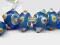 KORALIK MODUŁOWY LAMPWORK BEANSOLETKA LOGO925 N016