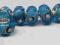 KORALIK MODUŁOWY LAMPWORK BEANSOLETKA LOGO925 N046
