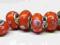 KORALIK MODUŁOWY LAMPWORK BEANSOLETKA LOGO925 N006