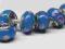 KORALIK MODUŁOWY LAMPWORK BEANSOLETKA LOGO925 N038