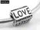 Koralik Modułowy   10mm Love     K1084