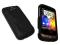 Rubber case Black HTC Wildfire +folia na wymiar