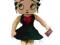 maskotka BETTY BOOP - 60cm - miniówka czarna