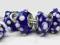 KORALIK MODUŁOWY LAMPWORK BEANSOLETKA LOGO925 N014