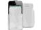 Pokrowiec skórzany PURO dla iPhone 4/4S biały
