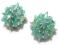 Naturalny SZMARAGD, Srebro 925*** Kolczyki **