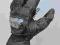 Rękawice skórzane bardzo duże skóra THOR 3XL moto