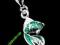 SREBRO, EMALIA Charms / zawieszka RYBKA H-0129