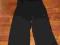 !!! SPODNIE CIĄŻOWE CZARNE KRÓTKIE ROZM L(40) !!!