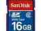 SANDISK SECURE DIGITAL SDHC 16GB